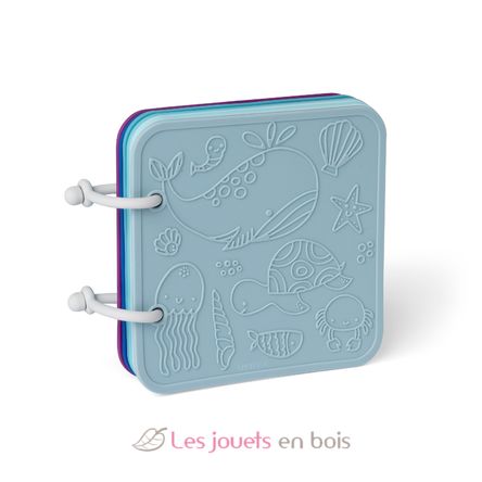 Livre de bain en silicone bleu LL033-002 Little L 2