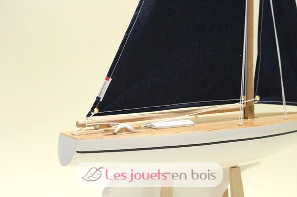 Voilier Le Beajour voile bleue 30cm TI-N700-BEAJOUR-VOILE-BLEUE-30 Maison Tirot 3