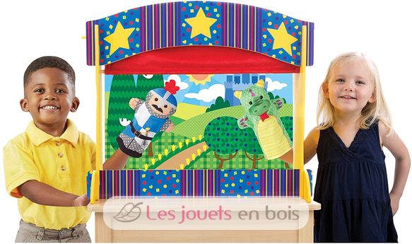 Théâtre de marionnettes de table MD12536 Melissa & Doug 1