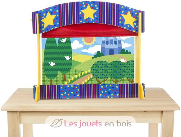 Théâtre de marionnettes de table MD12536 Melissa & Doug 4