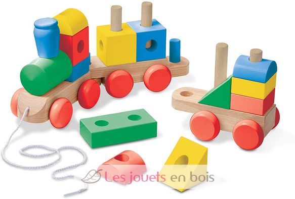 Train en bois géant MD-40544 Melissa & Doug 3