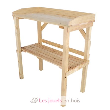 Table à rempoter en bois naturel ED-NG149 Esschert Design 2