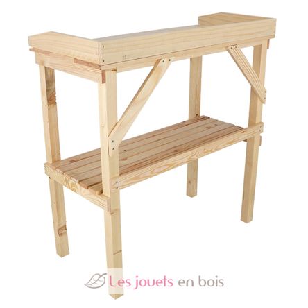 Table à rempoter en bois naturel ED-NG149 Esschert Design 4