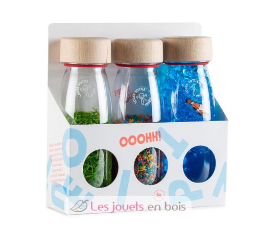 Petit Boum - Flacons sensoriels - pack de 3 - Glace, Jeux
