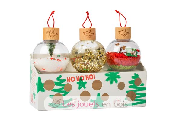 Boules de Noël sensorielles PB85750 Petit Boum 8