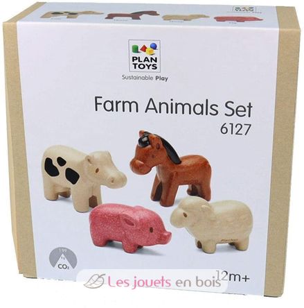 Jouets et figurines d'animaux de la ferme