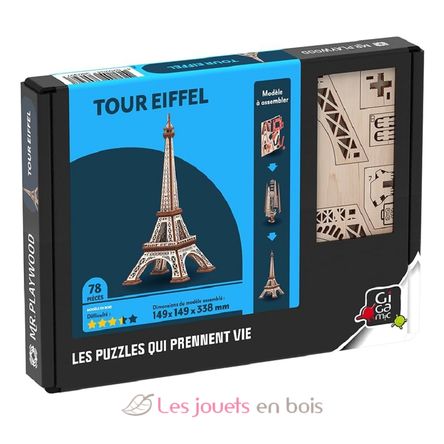 Puzzle 3D Tour Eiffel GI-PWEI Mr Playwood 2