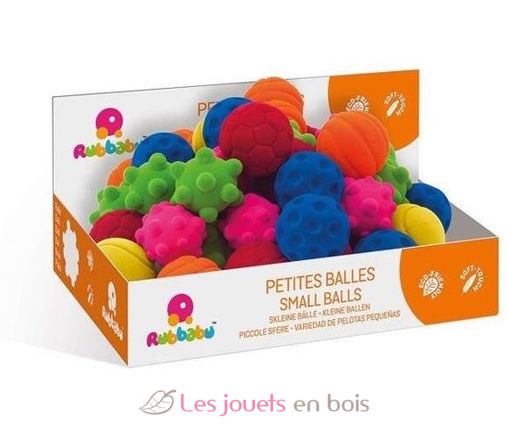 Balles en mousse souple - lot de 3 pièces - colorées - 6,5 cm - speelgoed
