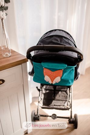 Sac organiseur de poussette Crunchy le renard SJ-MX1600 Sassi Junior 2