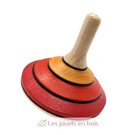 Toupie en bois Tango rouge 45 mm MA-CA307R Mader 1