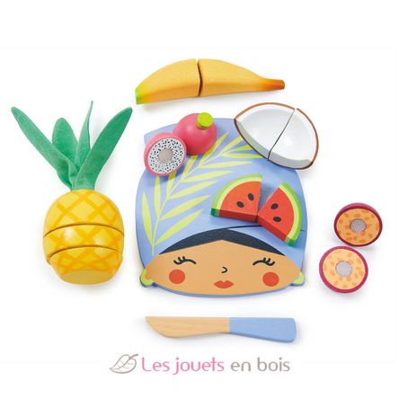 Planche à découper Fruits tropicaux TL8281 Tender Leaf Toys 2