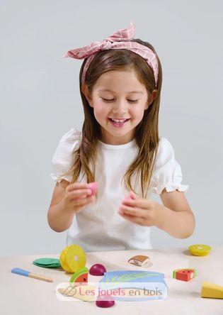 Planche à découper Fruits tropicaux TL8281 Tender Leaf Toys 3