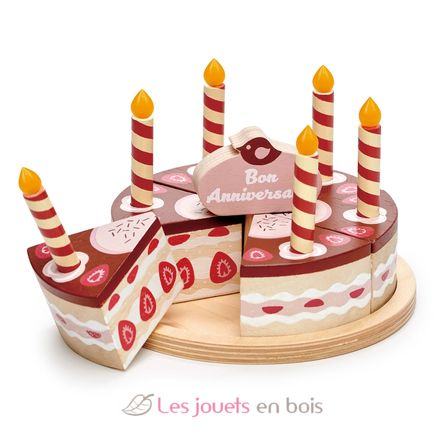 Gâteau d'anniversaire au chocolat TL8283 Tender Leaf Toys 2