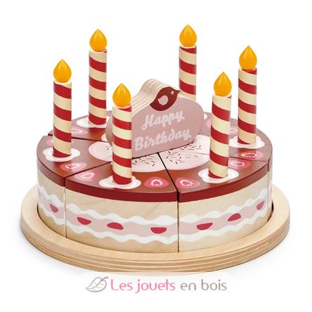 Gâteau d'anniversaire au chocolat TL8283 Tender Leaf Toys 1