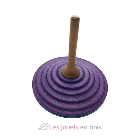 Toupie en bois Tukan violet turquoise 75 mm MA-BS208VT Mader 2