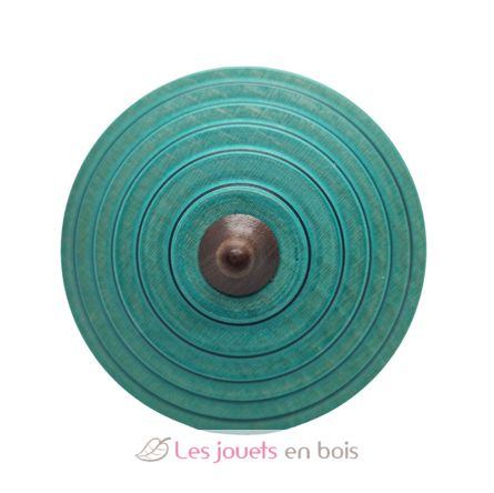 Toupie en bois Tukan violet turquoise 75 mm MA-BS208VT Mader 3