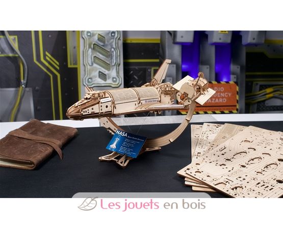 Puzzle 3D Navette spatiale Discovery NASA U-70227 Ugears 12