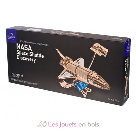 Puzzle 3D Navette spatiale Discovery NASA U-70227 Ugears 11