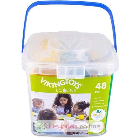 Baril dinette enfants en bioplastique V20-41408 Viking Toys 2