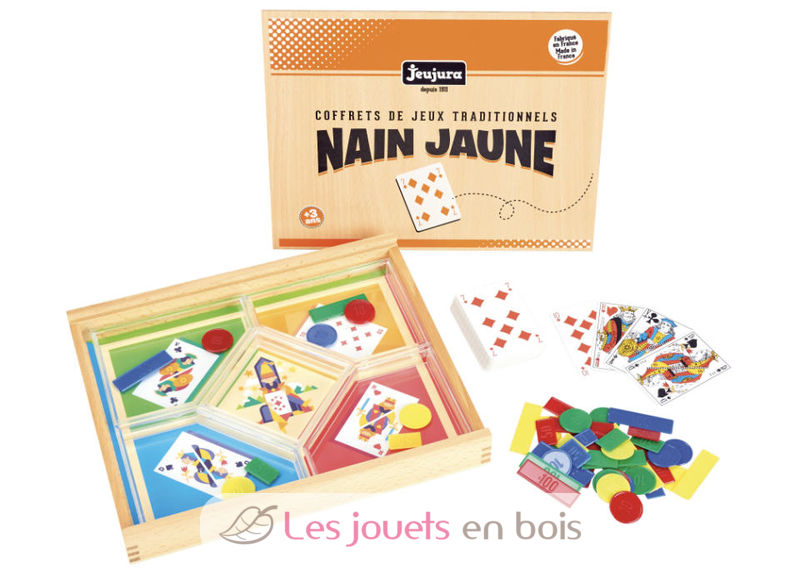 Esprit bois : Nain jaune - Vente en ligne de jouets et jeux en bois - Jura  - Franche-Comté - France