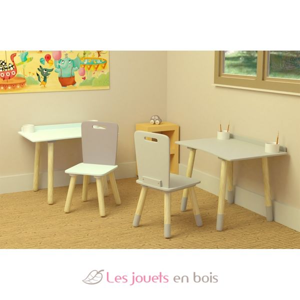 Bureau D Ecolier Avec Chaise Prune Table Et Chaise Design Pour Enfant