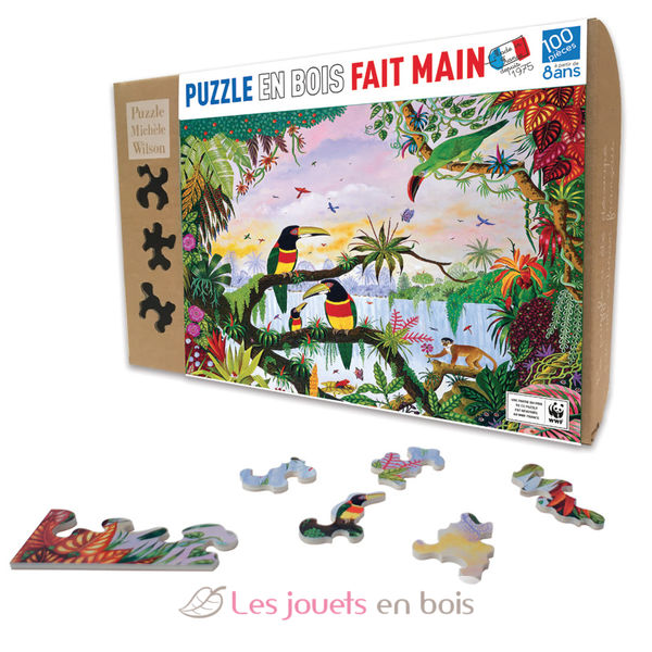 Puzzle Le chantier 24 pièces - Michèle Wilson